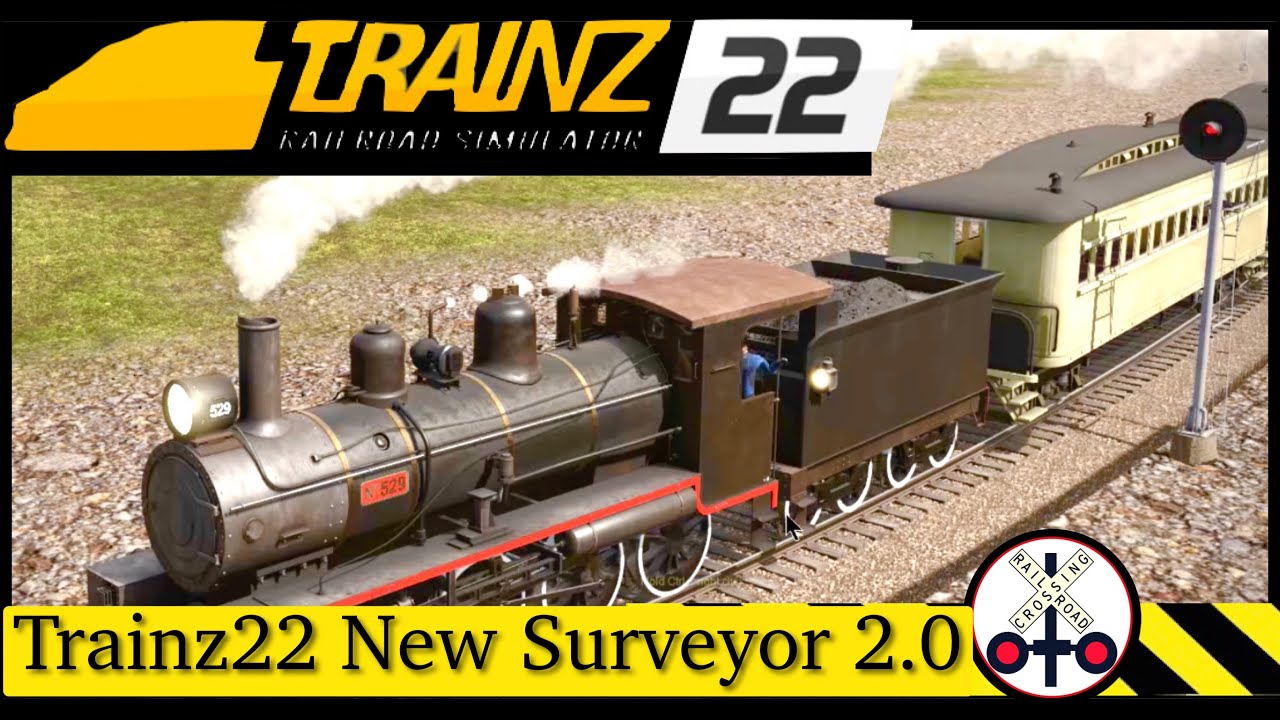 Today I’m exploring  Trainz 22: Surveyor 2.0 MY FIRST LOOK!