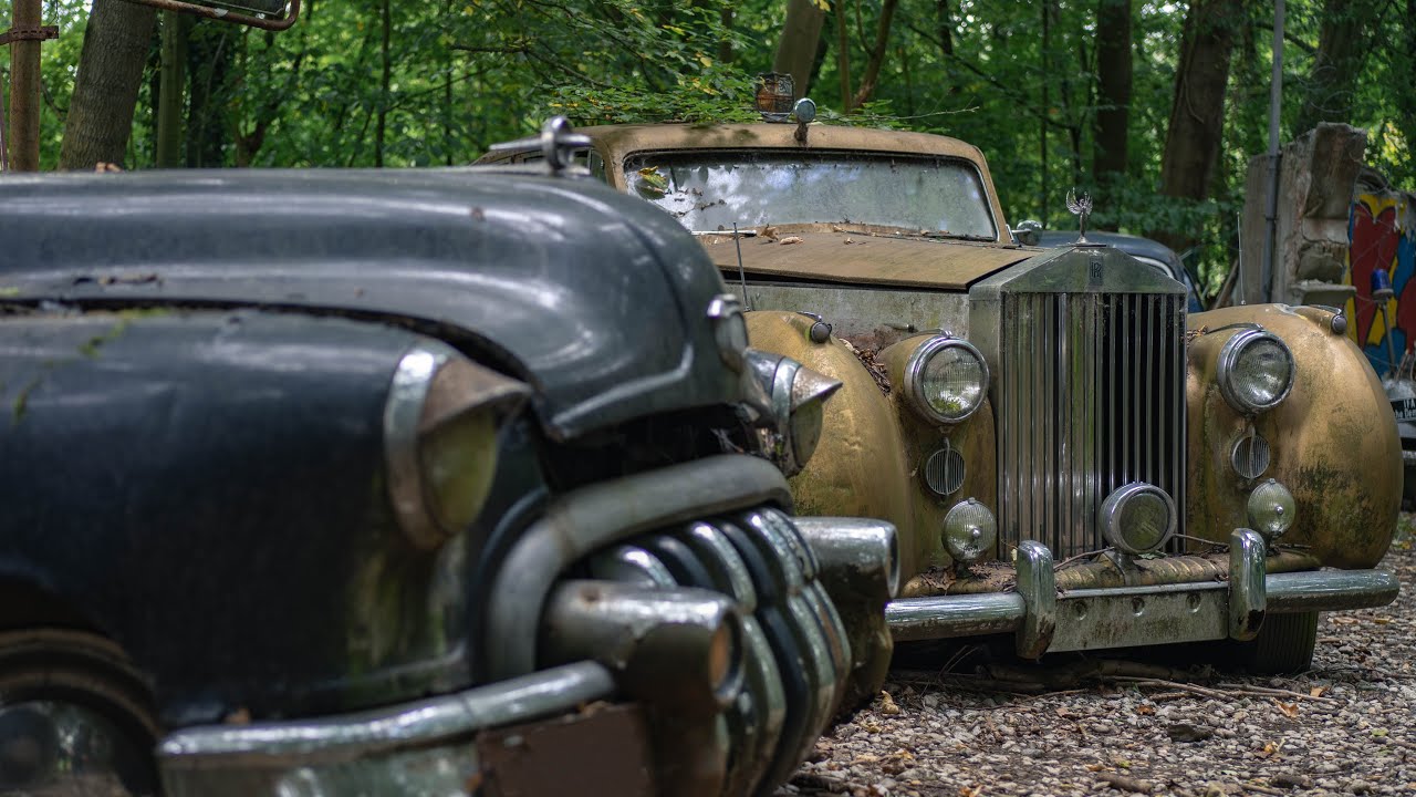 Rare Classic Car Graveyard Hidden in a Forest