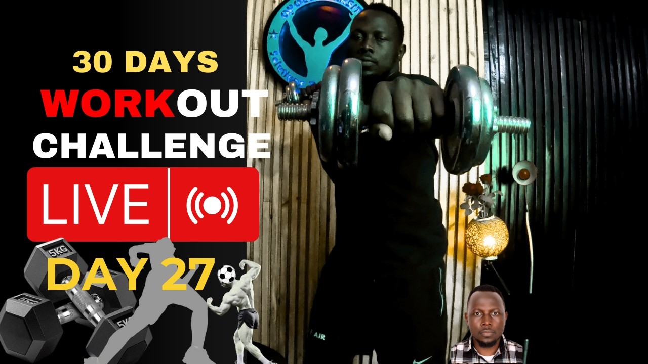 Day 27 of 30 Days 1000 Reps Workout Challenge | Let's do it