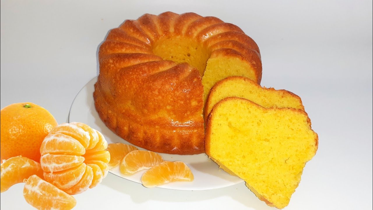 Queque de mandarina | Tangerine cake 🧃
