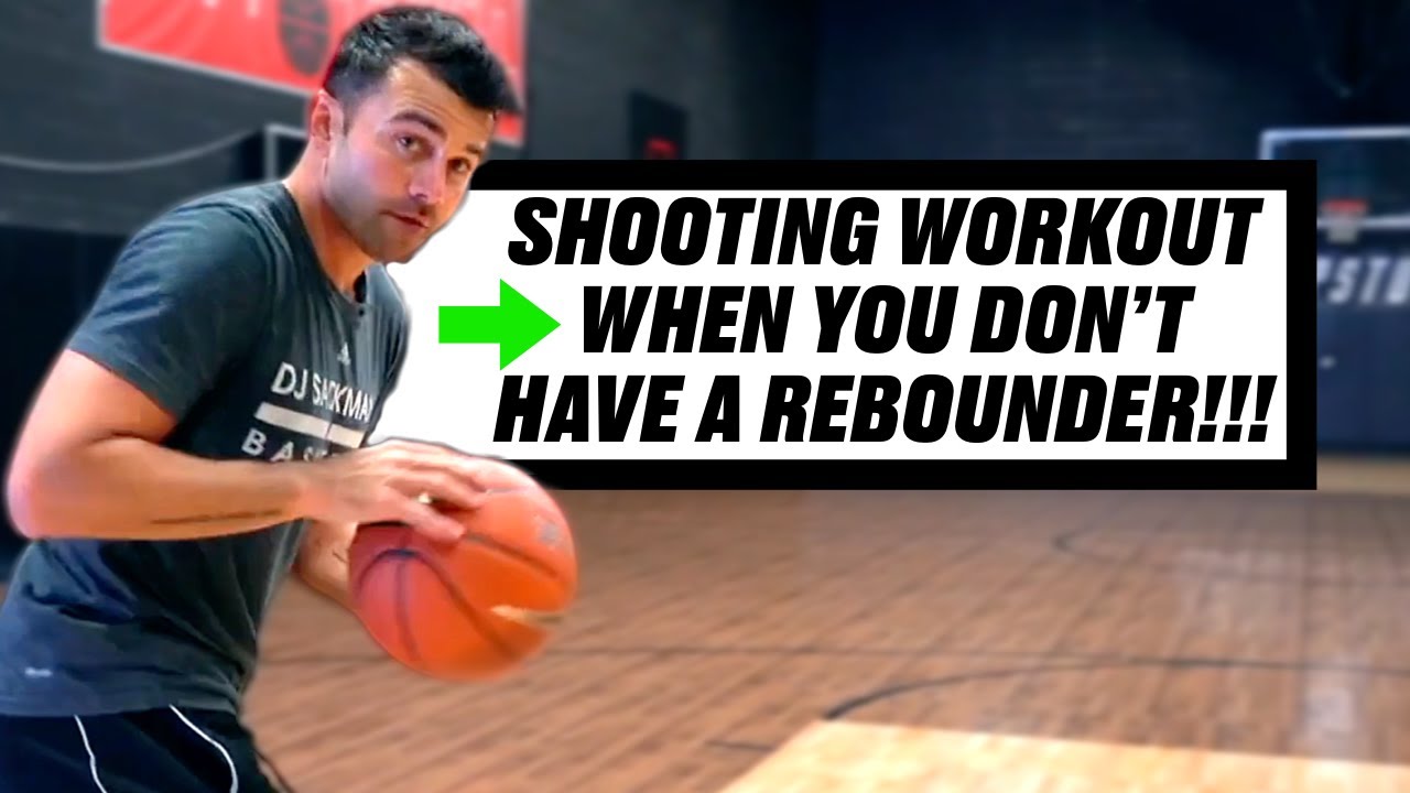 SHOOTING DRILLS WITH NO REBOUNDER!!!! | HoopStudy Basketball