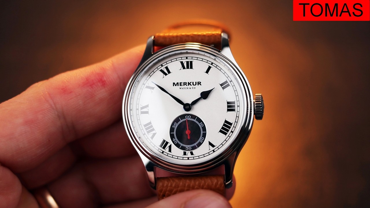 Merkur with Perl second's sub-dial from AliExpress