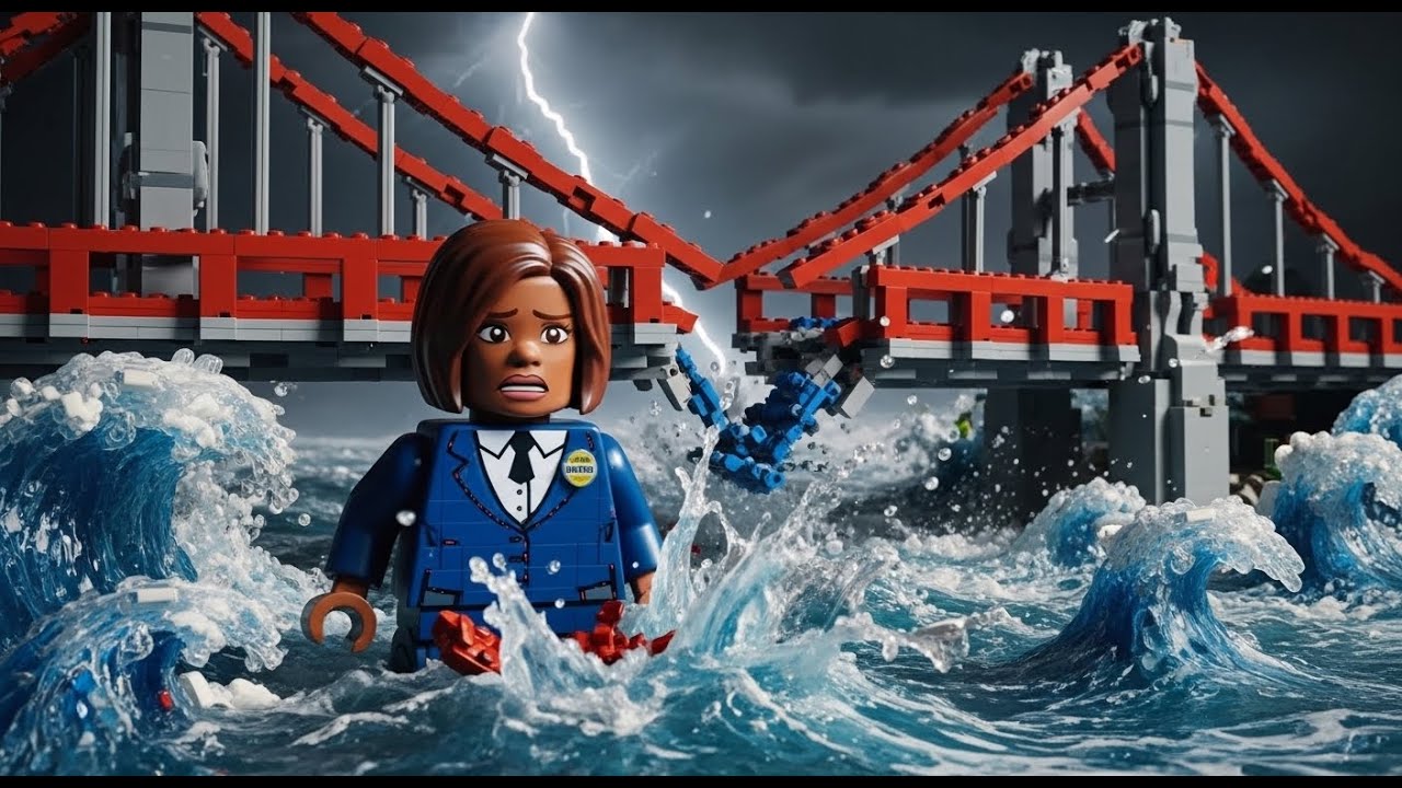 LEGO City Hit by MASSIVE Supercell Storm #LEGOCity #SupercellStorm #LEGOStorm #LEGOChaos
