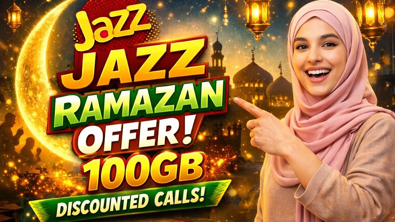 Jazz best  Ramazan internet offer 2026 | jazz new internet package 