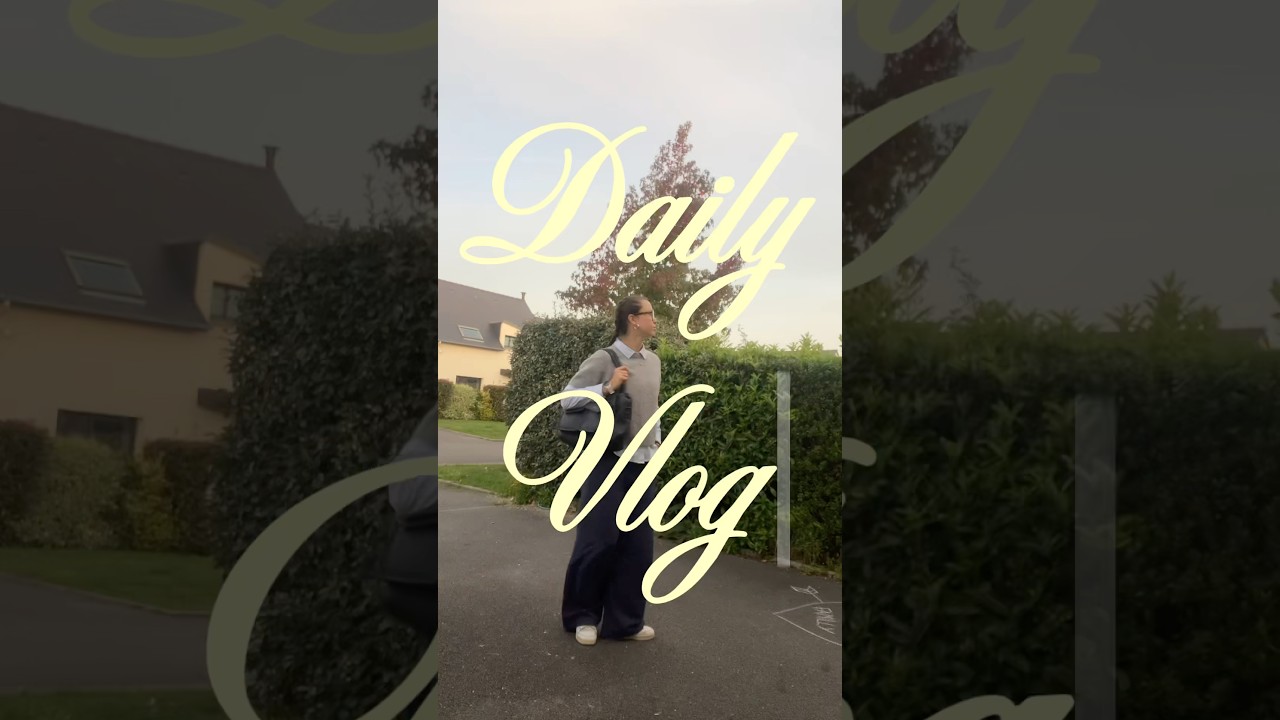 Venez passer une journ&eacute;e avec moi #vlog #grwm #dailyvlog