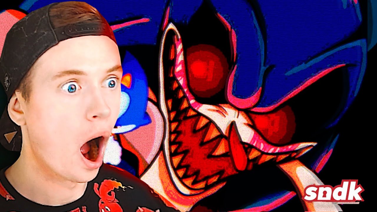 СОНИК EYX?? ФЕНОМЕН SONIC.EXE и УЖАСЫ СОНИКА - СЫЕНДУК РЕАКЦИЯ!