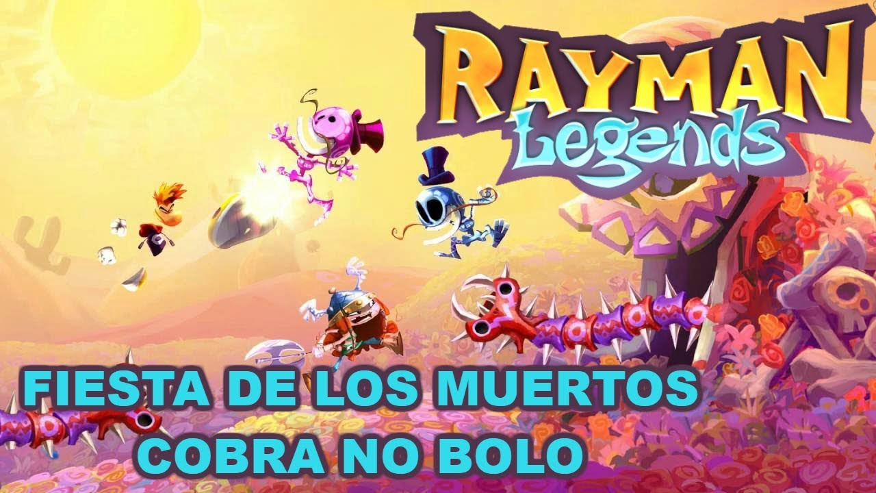 RAYMAN LEGENDS - FIESTA DE LOS MUERTOS: COBRA NO BOLO (Português PT-BR Gameplay)
