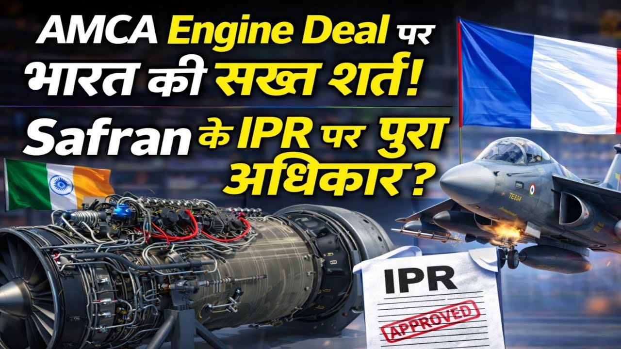 Big Twist in AMCA Engine Deal | India Wants Full Technology Control
