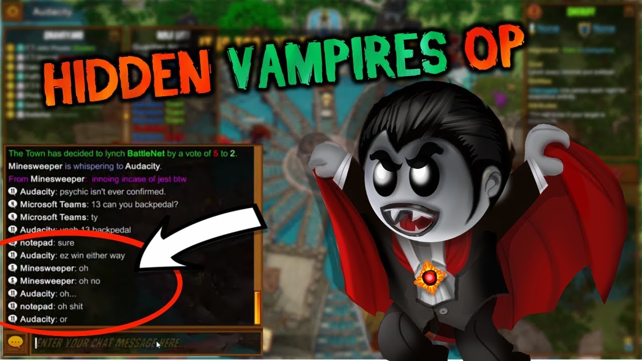 HIDDEN VAMPIRES OP | Town of Salem Custom Coven - Sheriff