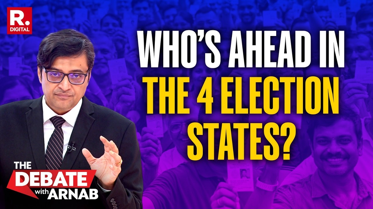 Debate With Arnab: Who&rsquo;s Ahead In The Four Election States?
