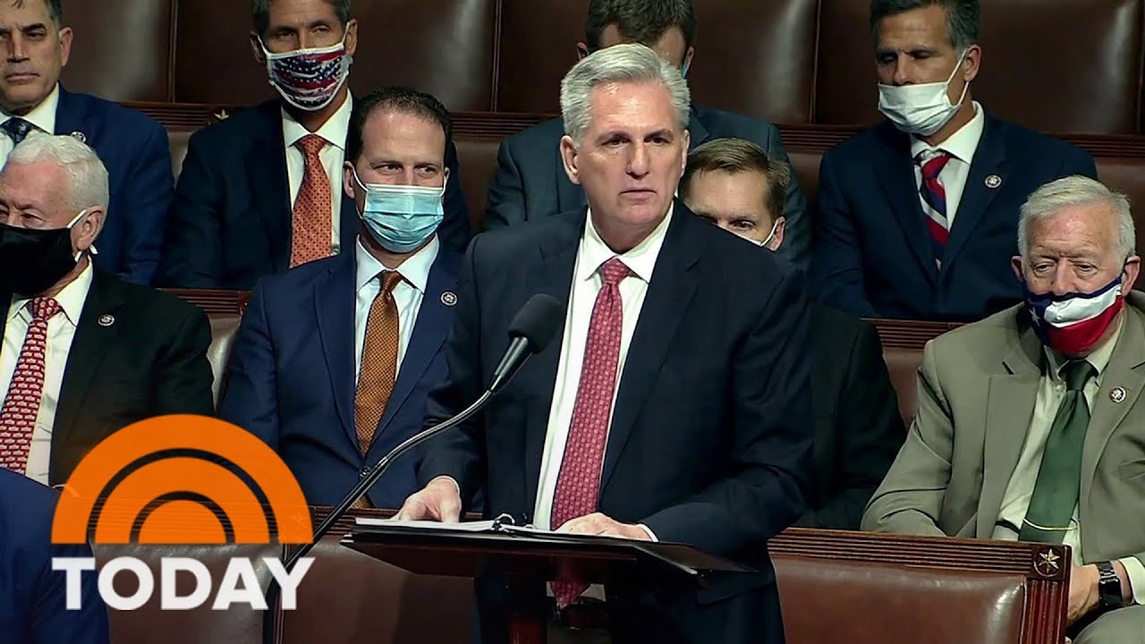 Rep. Kevin McCarthy Makes 9-Hour Speech To stall Vote On Build Back Better Bill
