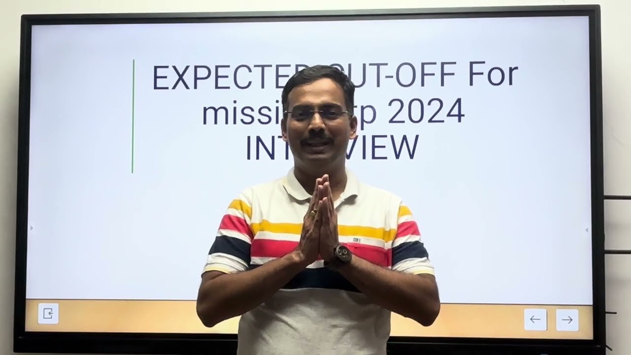 ATP 2024 expected cut off for Interview by Omkar Shendure Sir