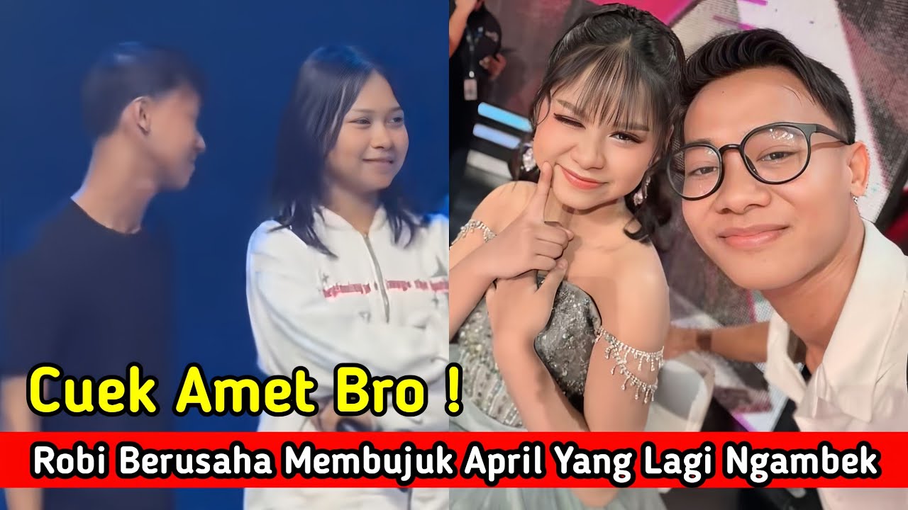 April Lagi Ngambek Ke Robi, Sampek Robi Membujuknya Sampai Lengah