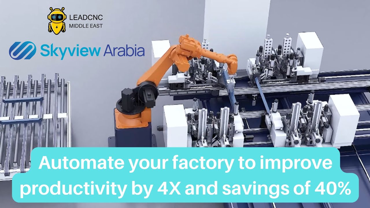 LEADCNC Automated Production Line for Aluminium Window, Door, and Curtain Wall Manufacturers