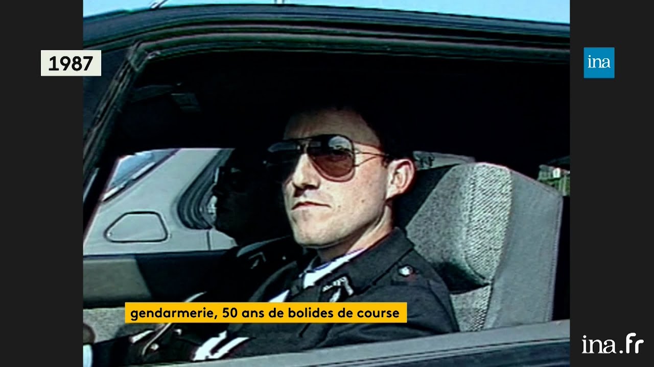 Gendarmerie, 50 ans de bolides de course | Franceinfo INA