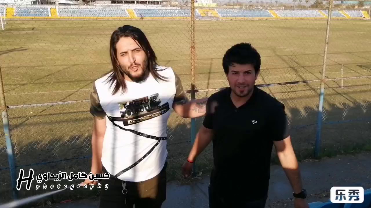 تنظيف ملعب الصقور من الكابو علي رحيم المالكي
