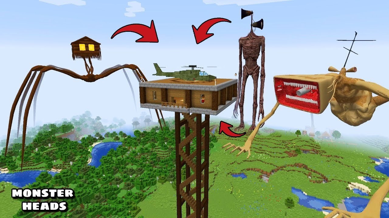 i Found Scariest SIREN HEAD 😱 in Minecraft | Minecraft Horror |