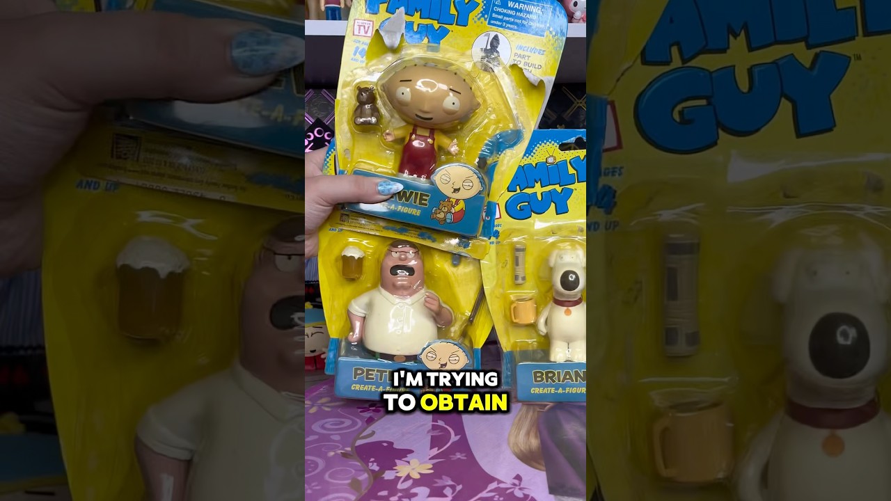 FAMILY GUY Create A Figures Unboxing #shorts #shortfeed #familyguy #familyguymemes #petergriffin
