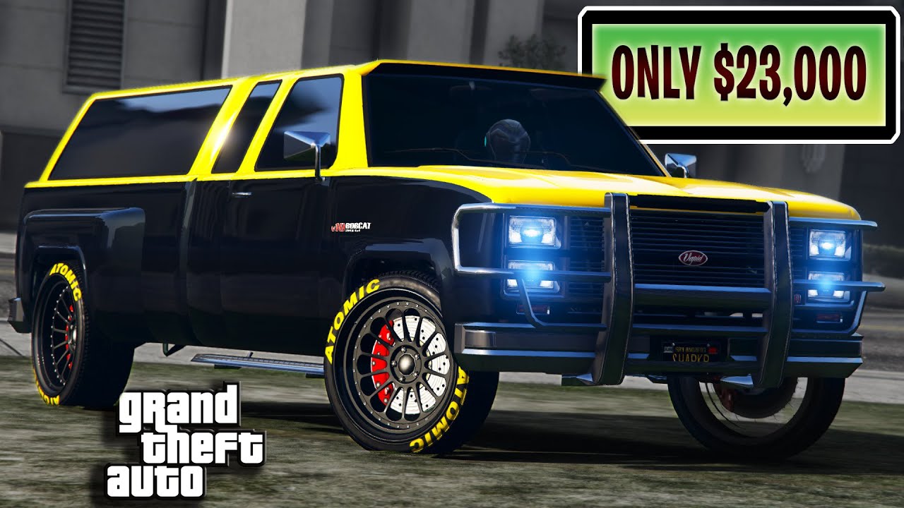 Bobcat XL Review & Best Customization - GTA 5 Online - GMC Sierra Classic - Cheap Truck - NEW!
