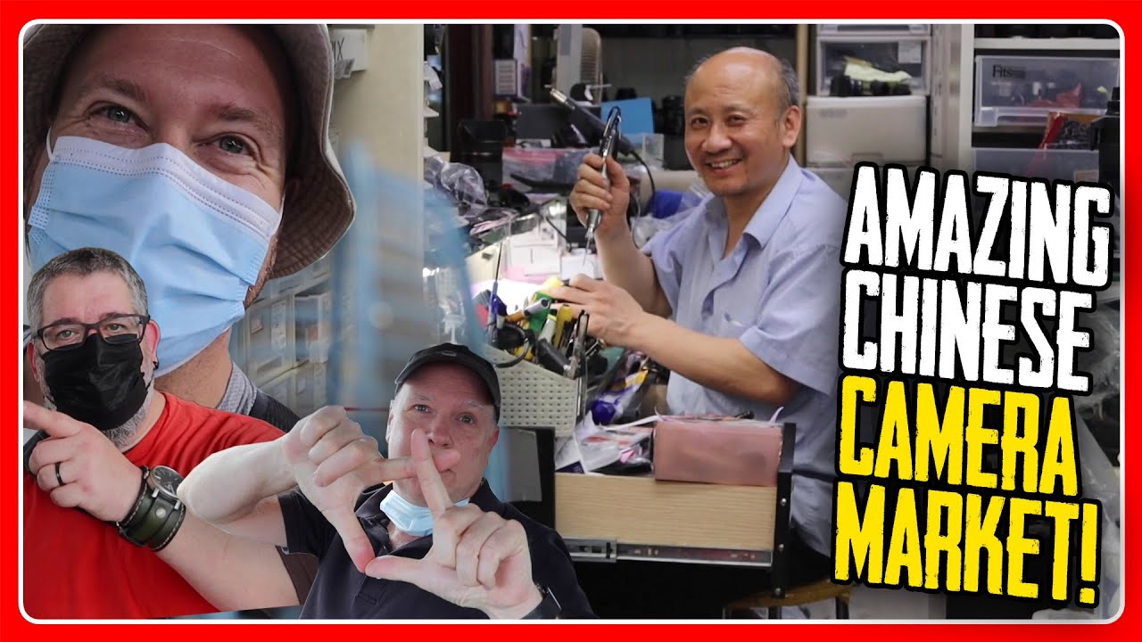 🇨🇳📷Amazing Antique Camera Market  📸 📹 in Shanghai, China!  🎥 📽 🎞