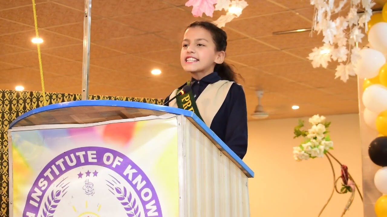 Speach (Aqsa Riaz)