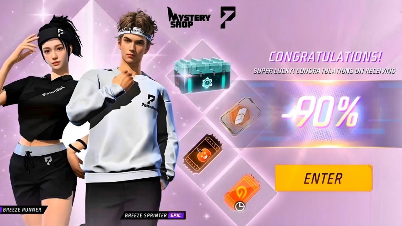 First Time 90% OFF in Mystery Shop 😱🔥Indonesia Server Discount Event Opening 💎❤️ | @jodankit2m 