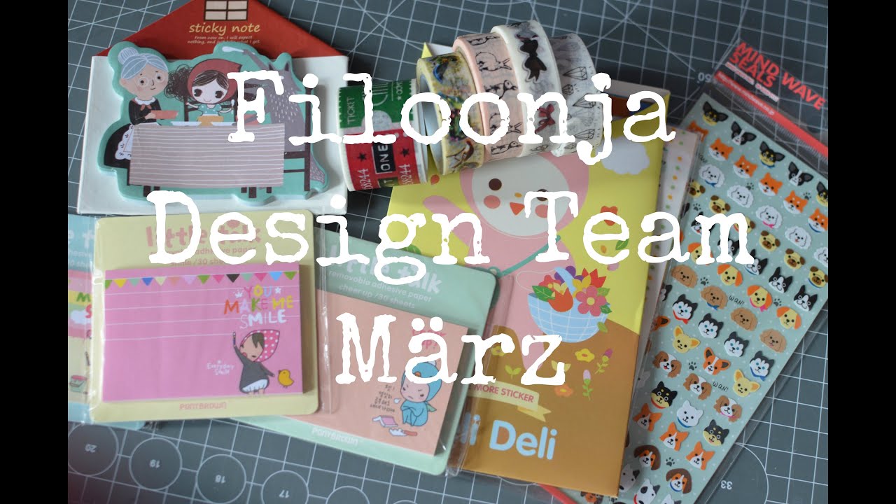 {(Unboxing)} Filoonja Design Team März