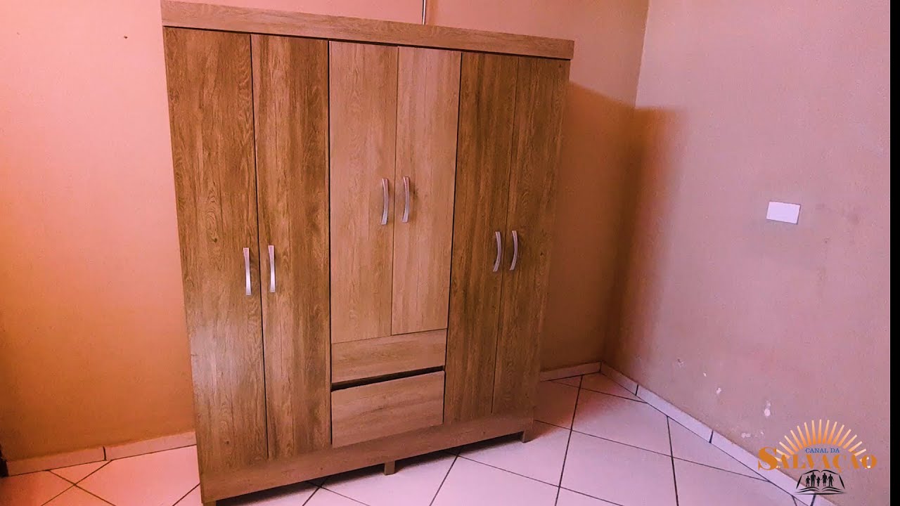 ENSINANDO COMO DESMONTAR UM GUARDA ROUPA PARA NÃO ESTRAGAR DURANTE A MUDANÇA