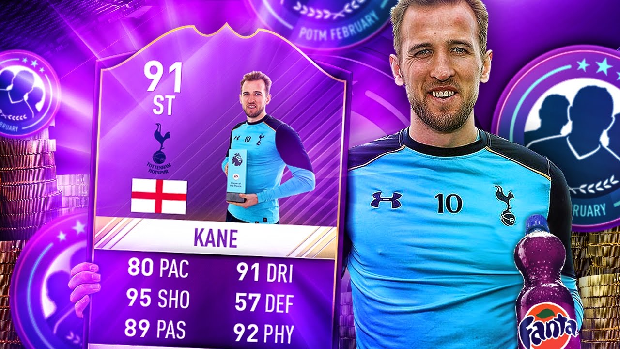 ONE HIT WONDER?! THE FASTEST HARRY KANE IN FIFA! 91 RATED POTM HARRY KANE! FIFA 17 ULTIMATE TEAM