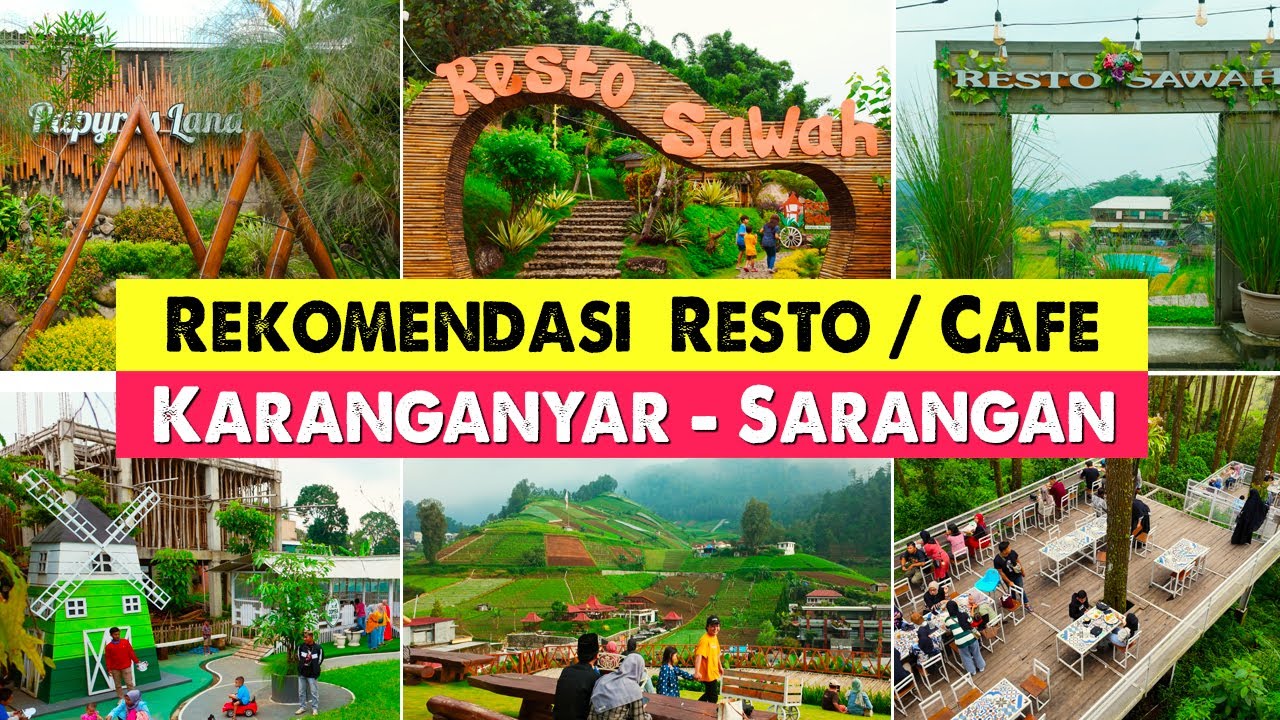 Rekomendasi Resto Cafe Alam yang Instagramable di Daerah Tawangmangu Karanganyar Sarangan Magetan