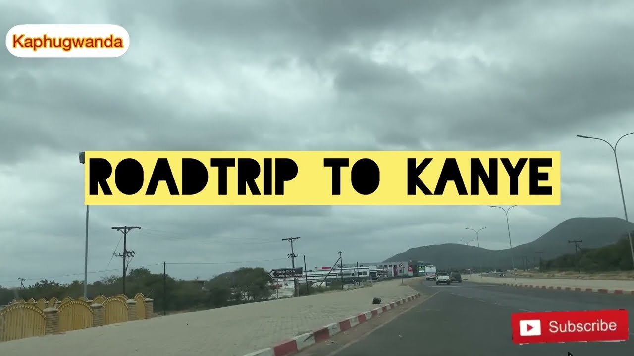 Roaddrive to Kanye #botswana #tourism #community #village