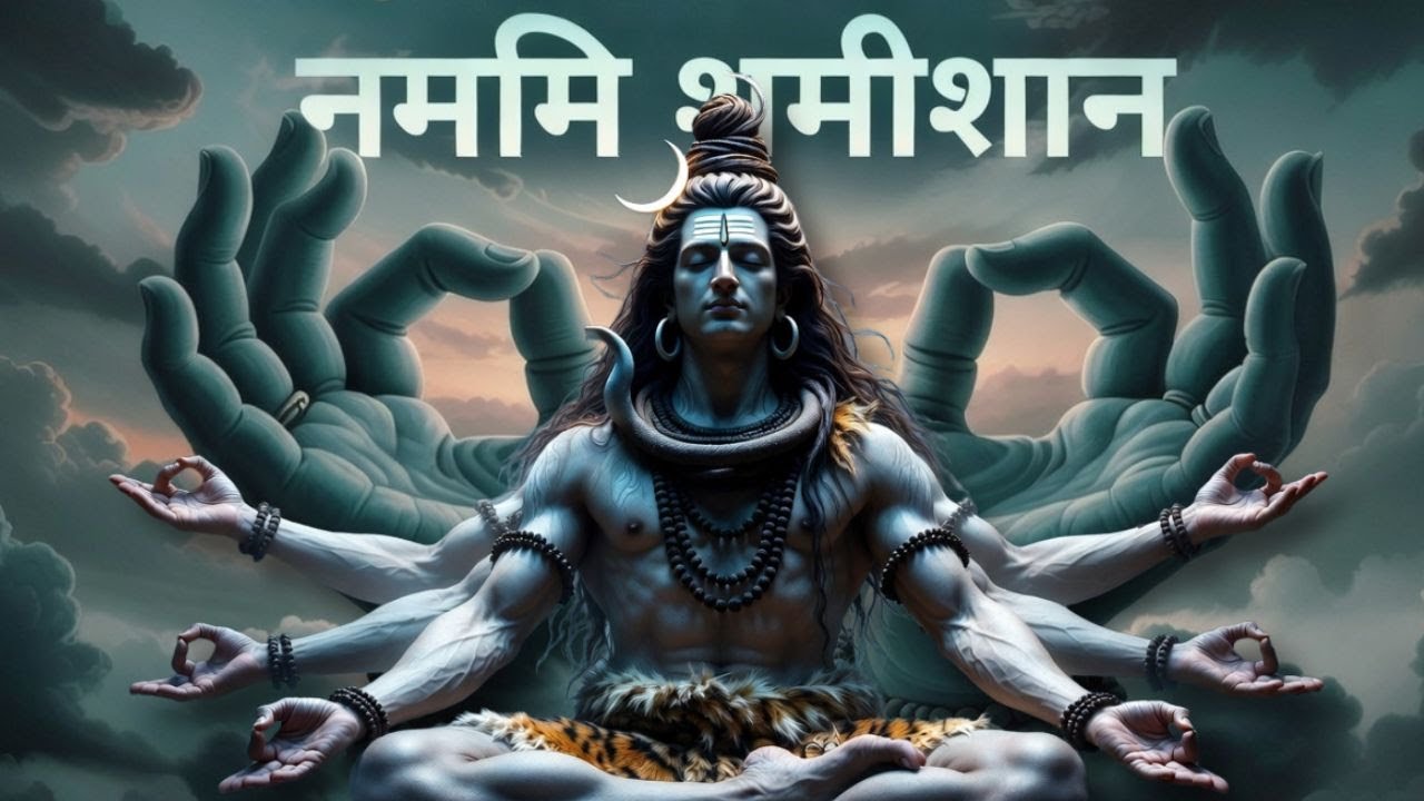 Namami Shamishan 🔱 | Powerful Shiva Stotra | नामामि शमीशान 🔱 Mahadev Deep Meditation Song