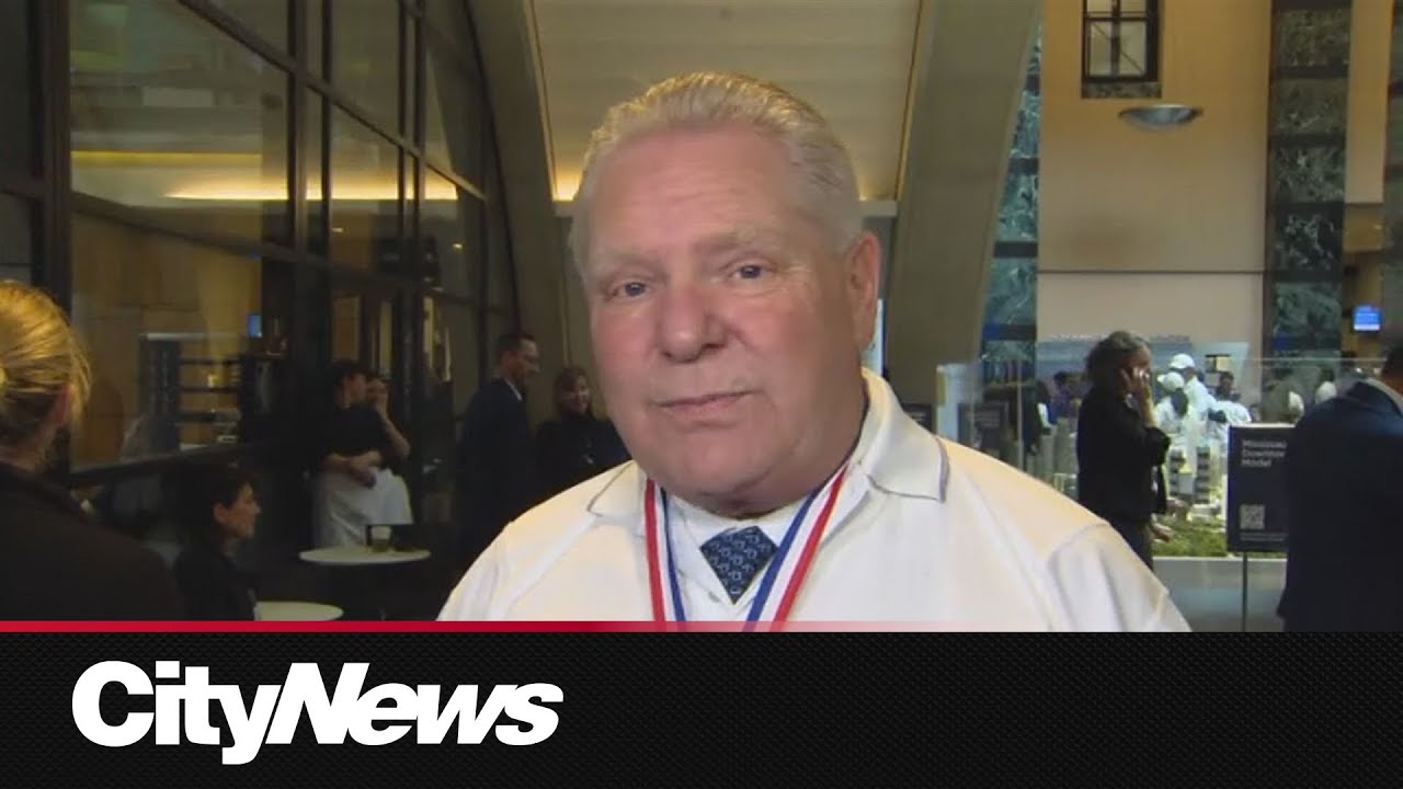 Premier Ford says he wants to build an artificial island for new Toronto convention centre