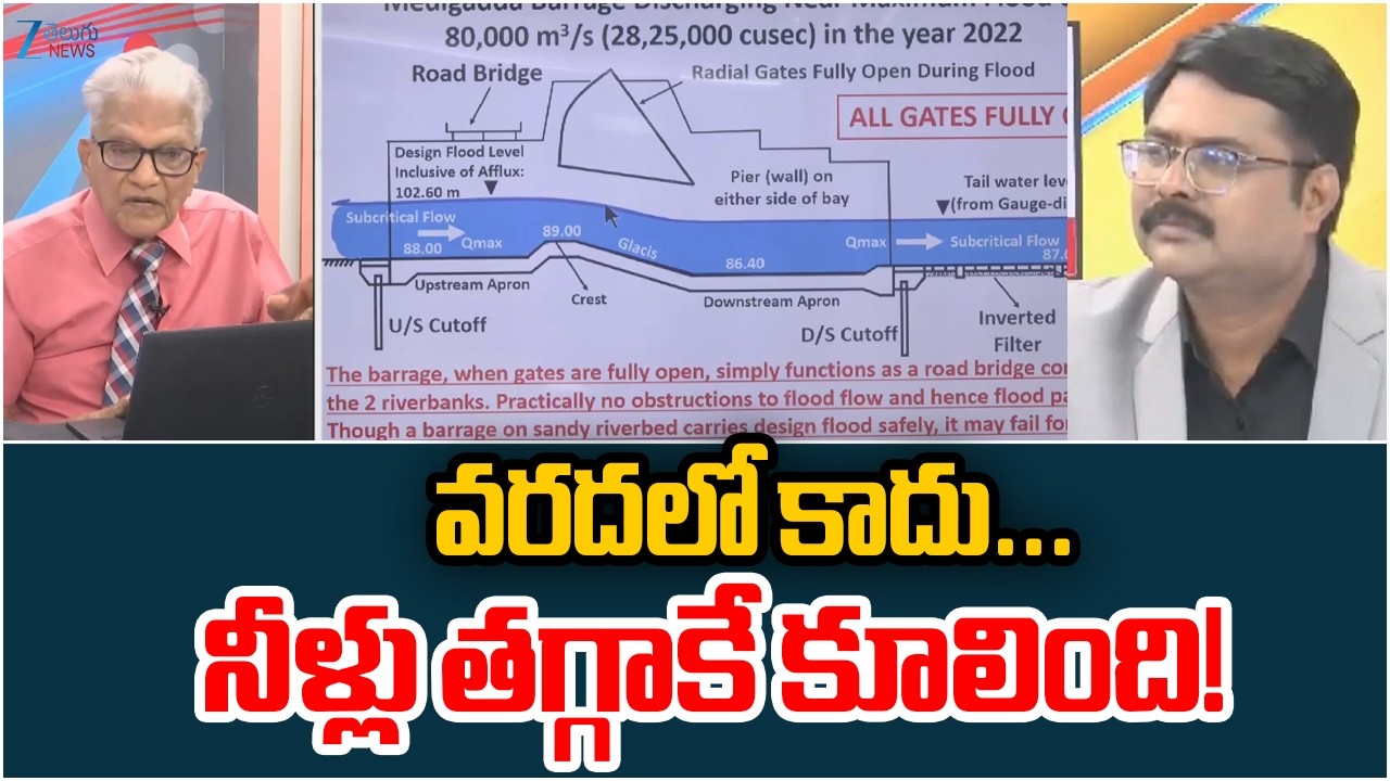 How Did Medigadda Collapse Without a Major Flood? | Dr. P. G. Sastry Explains | DNA with Bharath|ZEE