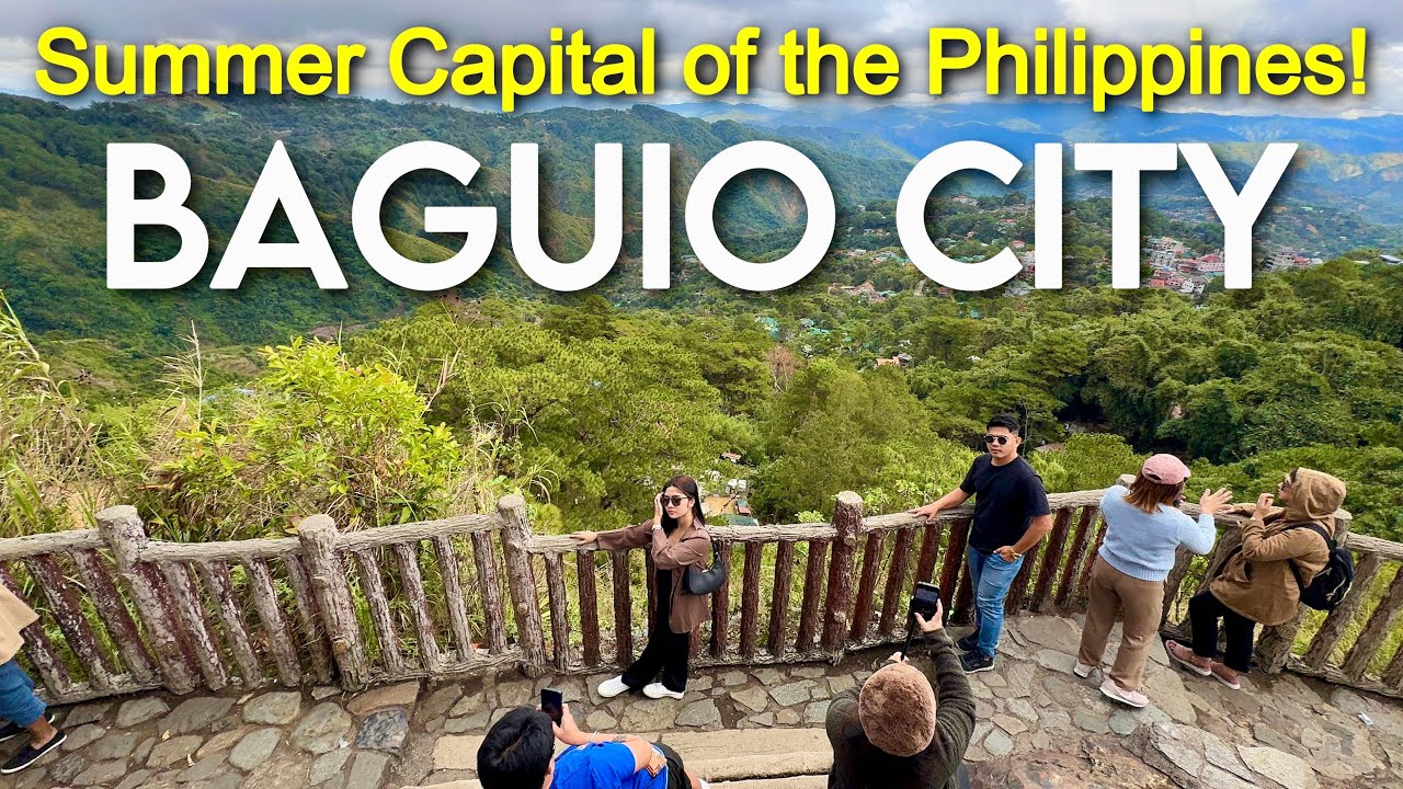 Philippines’ SUMMER CAPITAL in 4K! | BAGUIO CITY TOUR 2025