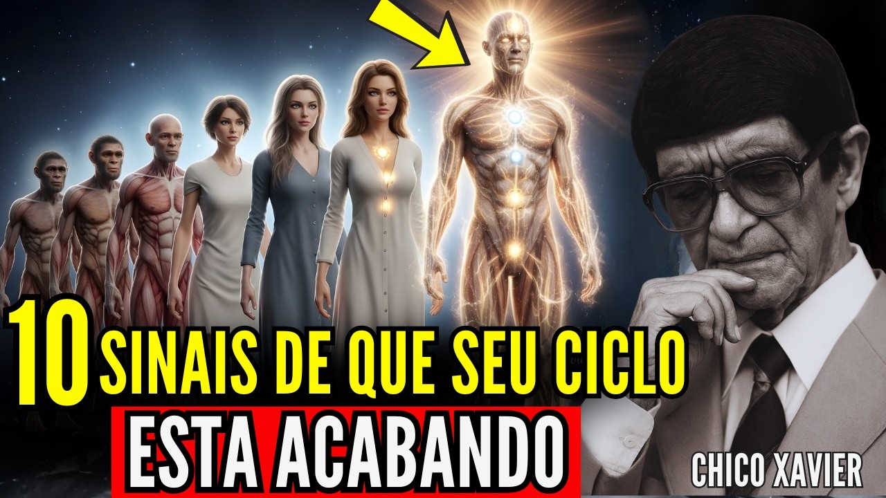 10 Sinais Claros de Que Esta É Sua ÚLTIMA REENCARNAÇÃO — Segundo Chico Xavier