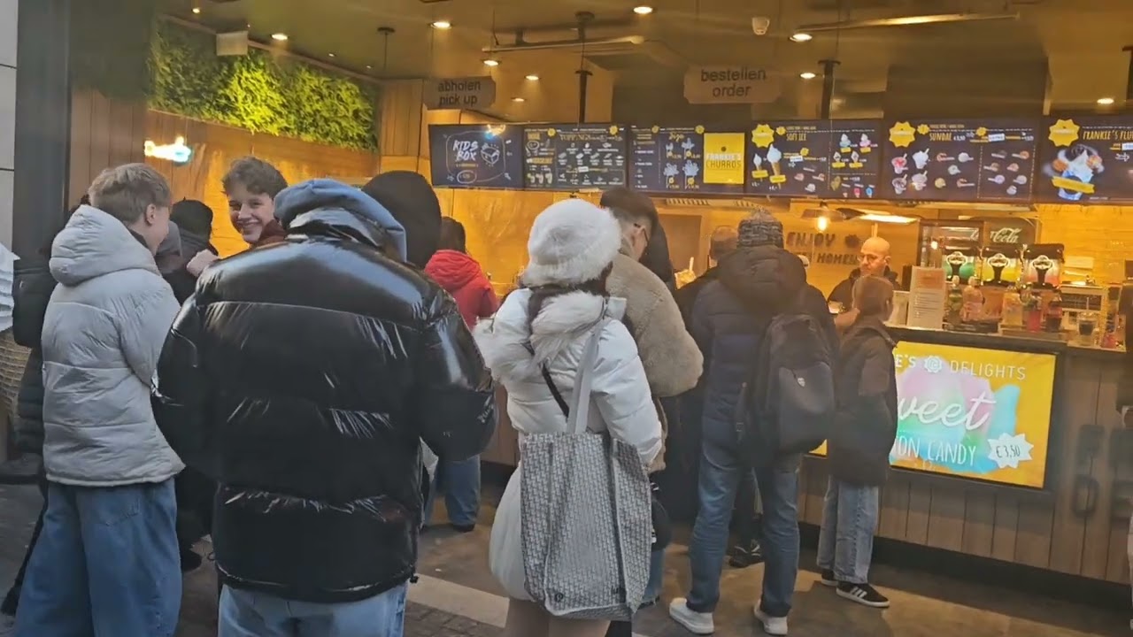 Köln City Tour - Schildergasse - Weihnachtsmarkt - Stadtzentrum 