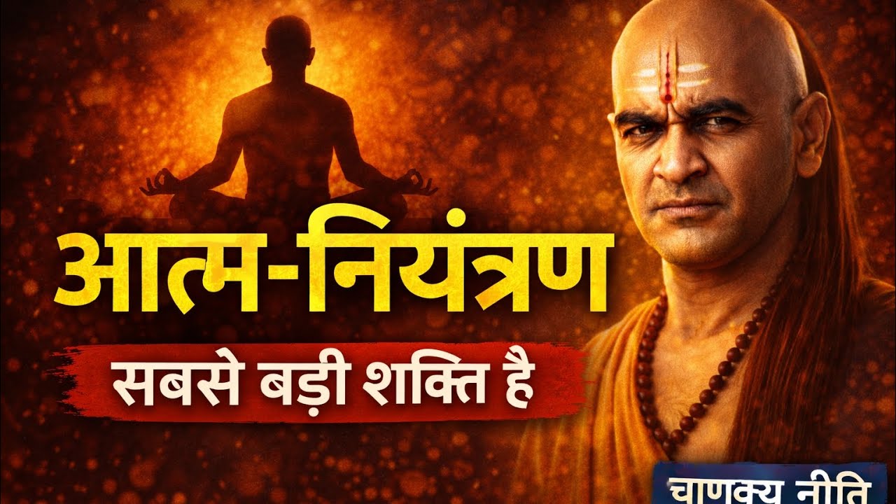 जो खुद पर जीत गया,वही संसार जीत गया|आत्म-नियंत्रण चाणक्य नीति#आत्मनियंत्रण#ChanakyaNiti#SelfControl#