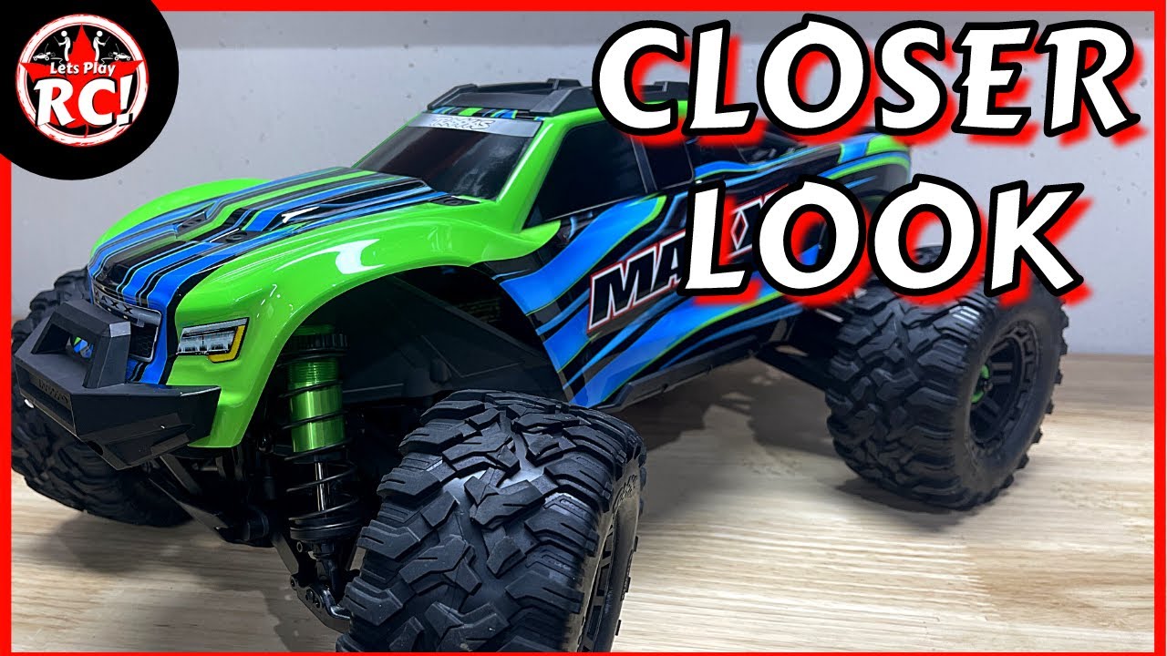Traxxas Maxx Closer Look At What Could Be The Best 1/10 Scale RC Basher Truck / Lets Play RC!