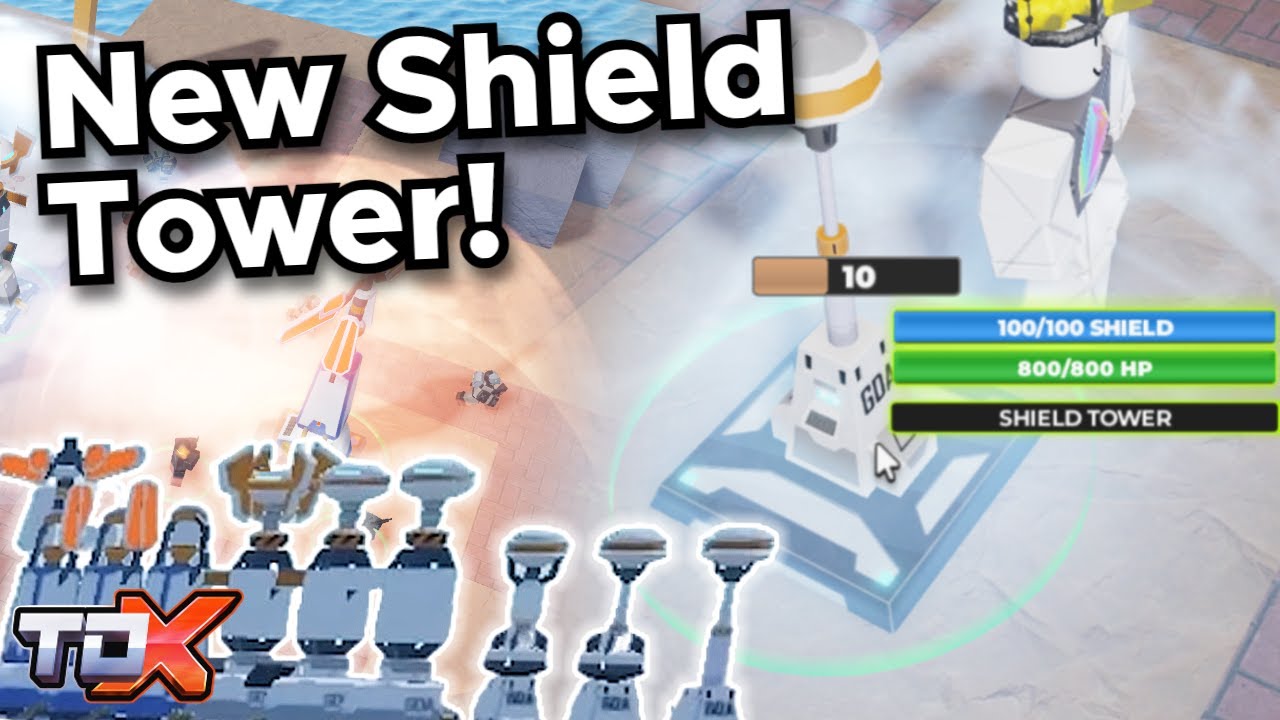 TDX New Shield Tower Leak #94 (EXCLUSIVE) - Tower Defense X Roblox