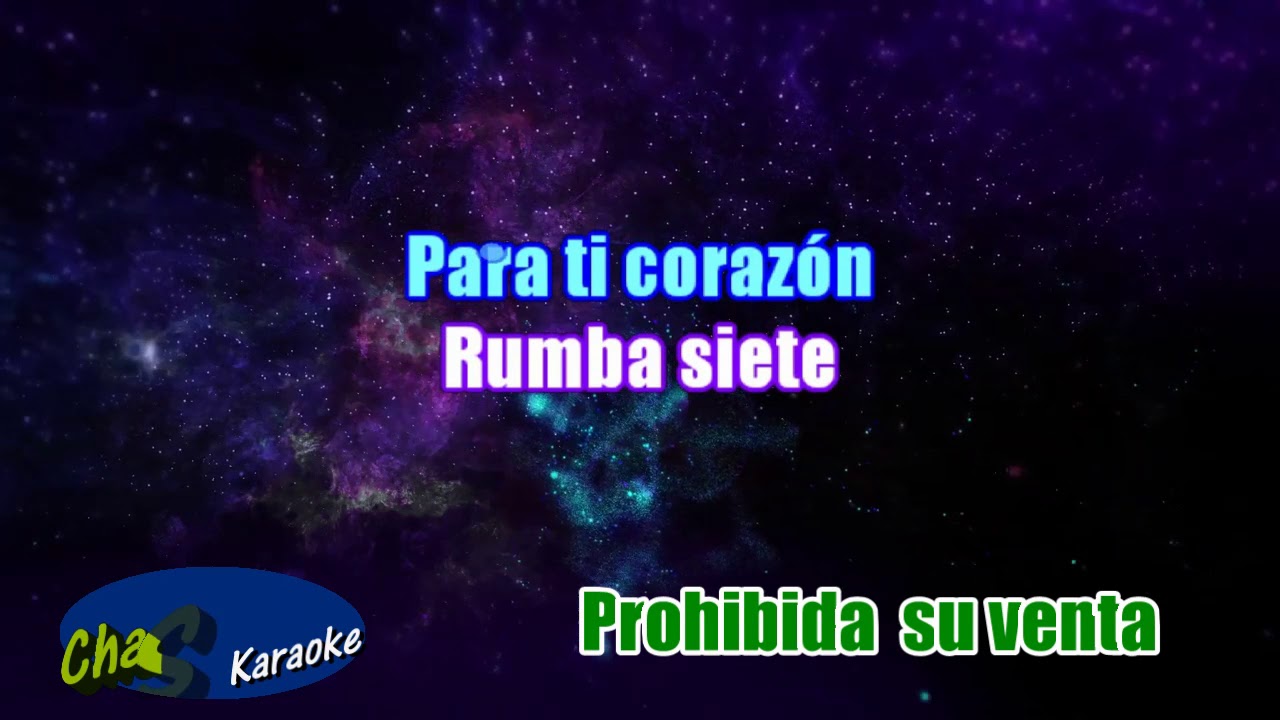 Rumba 7   Vivir Contigo Karaoke