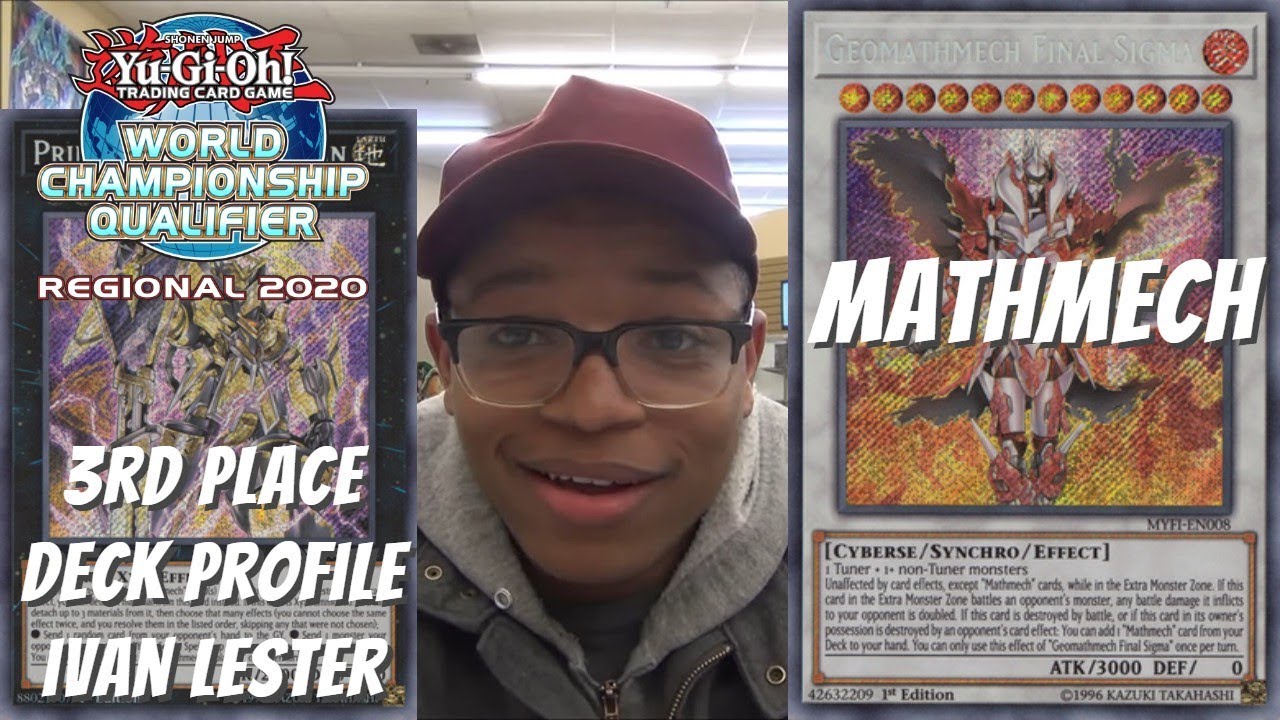 Yugioh February 2020 Lenexa, KS Regional 3rd Place Deck Profile - Mathmech - Ivan Lester