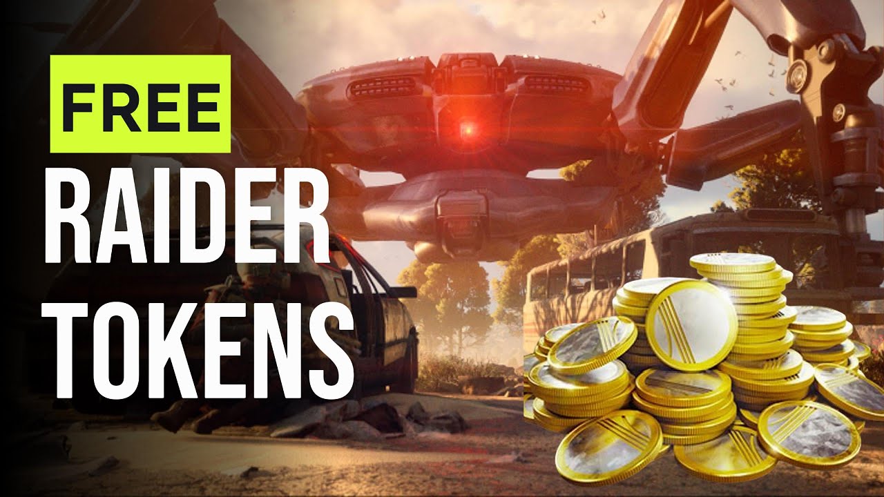 FREE RAIDER TOKENS!