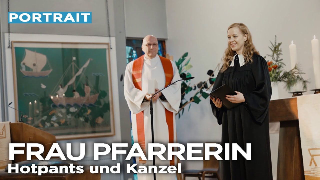 Hotpants und Kanzel - Pfarrerin in Berlin © 3bTV
