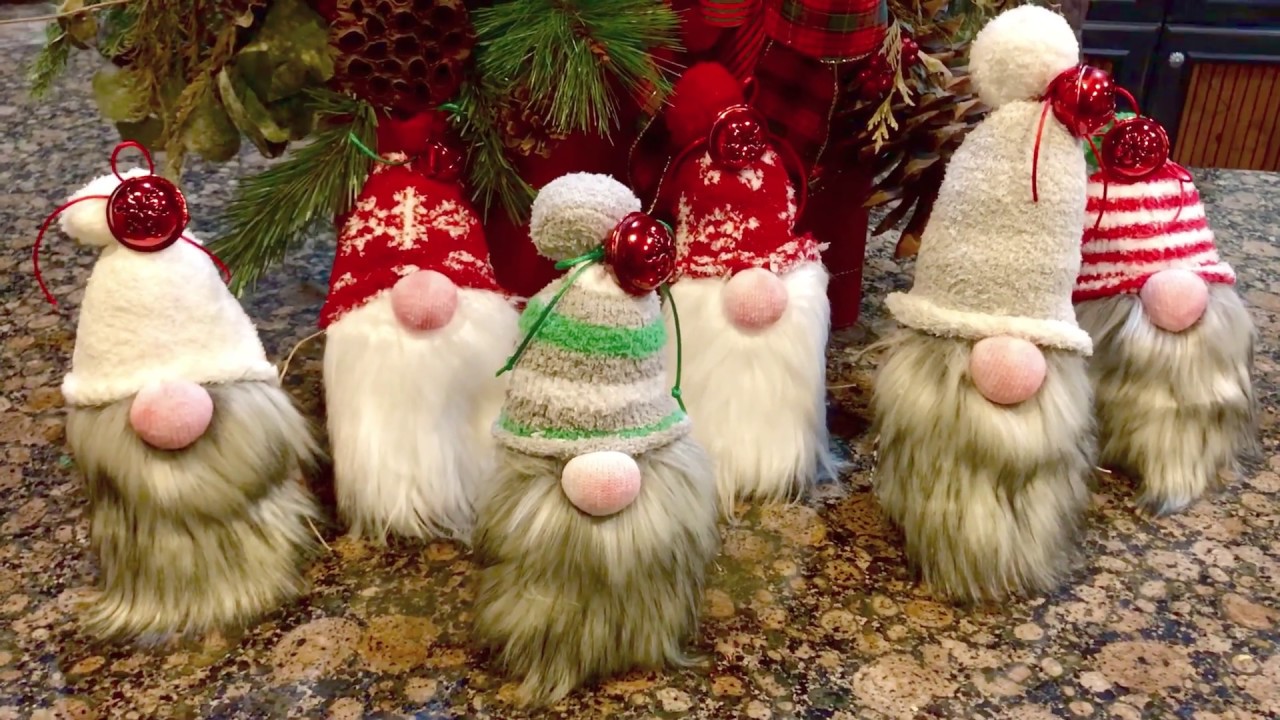 How to make cute Christmas Gnomes in 15min!!!
