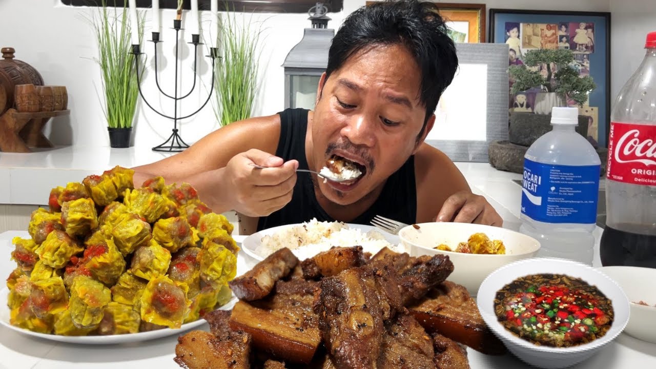 100 PIRASONG SIOMAI!!! PORK LIEMPO!!! Filipino Food. Mukbang. Buhay Probinsya! Philippines.