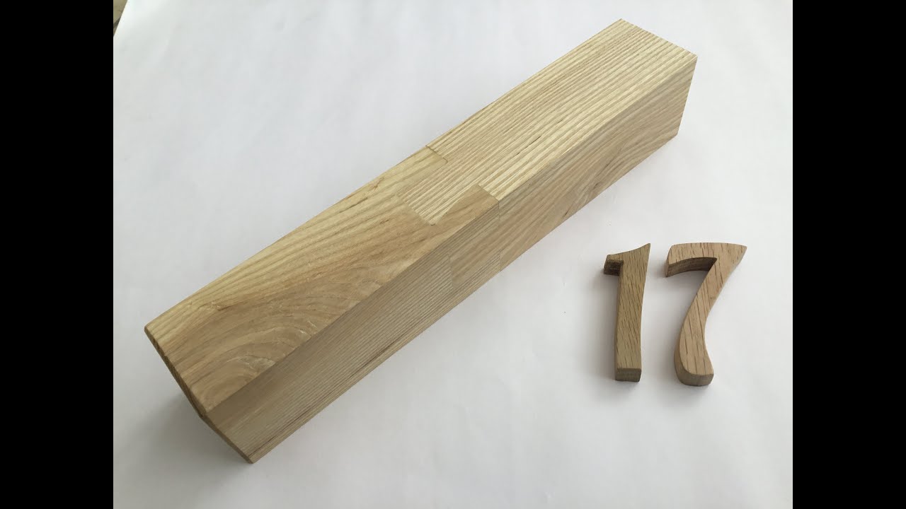 Scarf Dovetail joint (Puzzle)