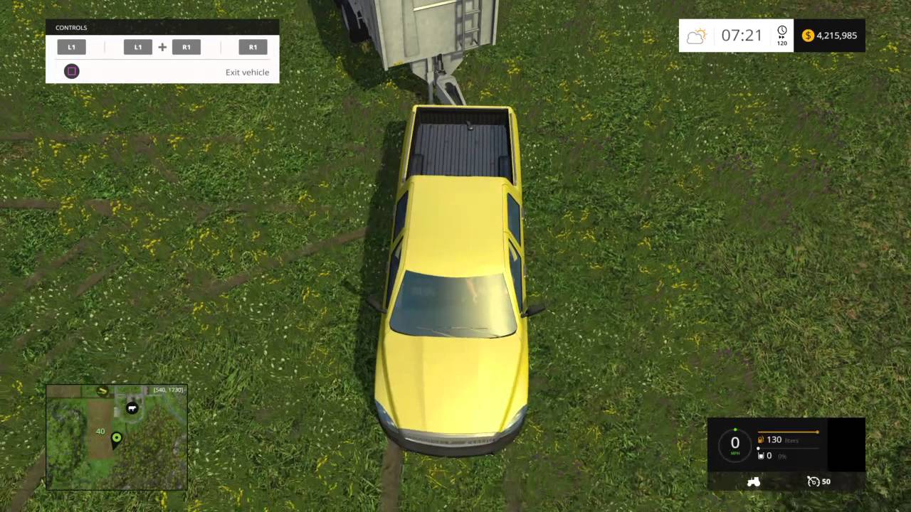 Farming Simulator 15 ps4 certain  trailers dont connect to some vehicles