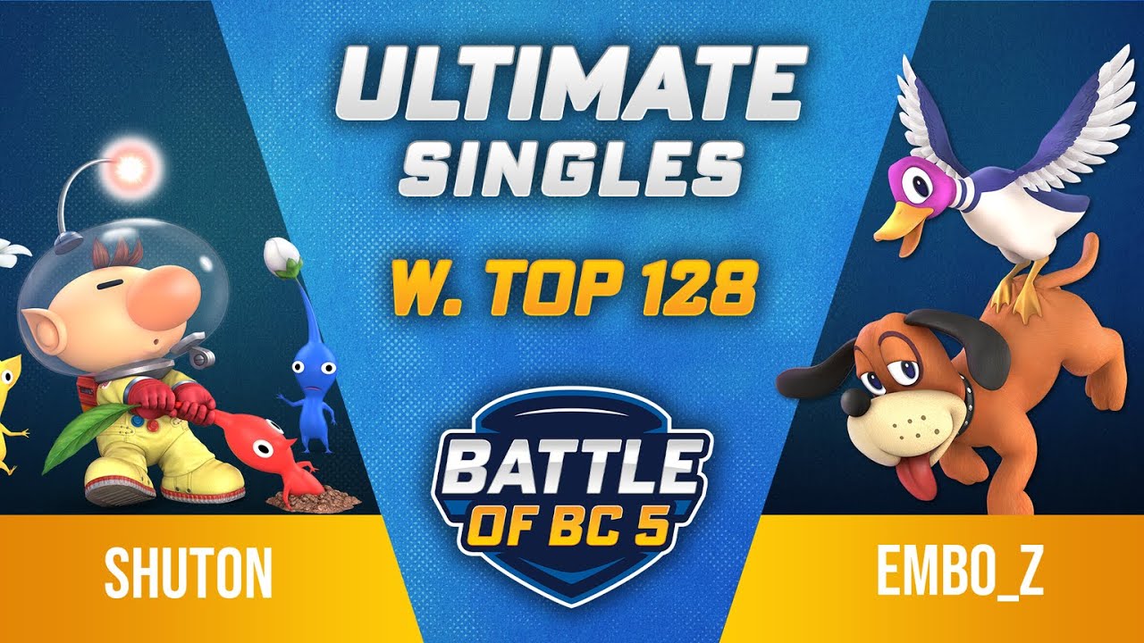 Shuton (Olimar) vs embo_z (Duck Hunt) - Ultimate Singles Winners Top 128 - Battle of BC 5