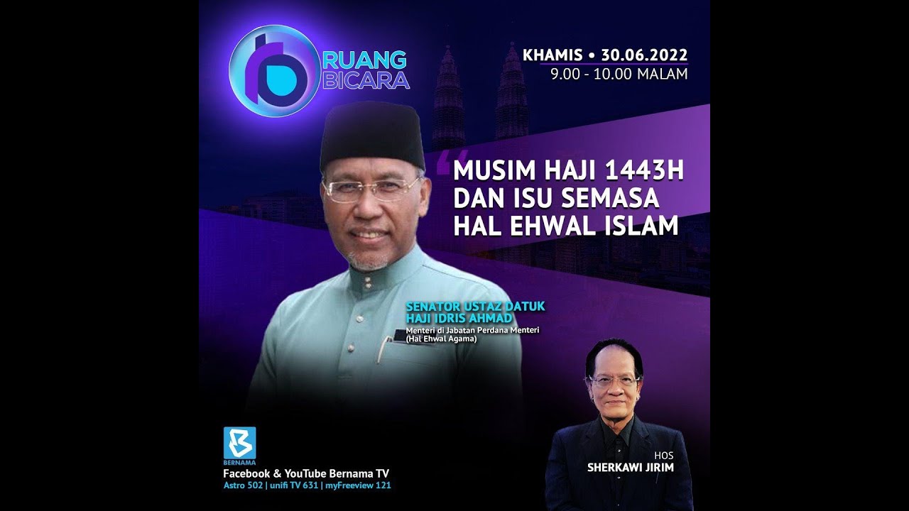 Musim Haji 1443H dan Isu Semasa Hal Ehwal Islam | Ruang Bicara